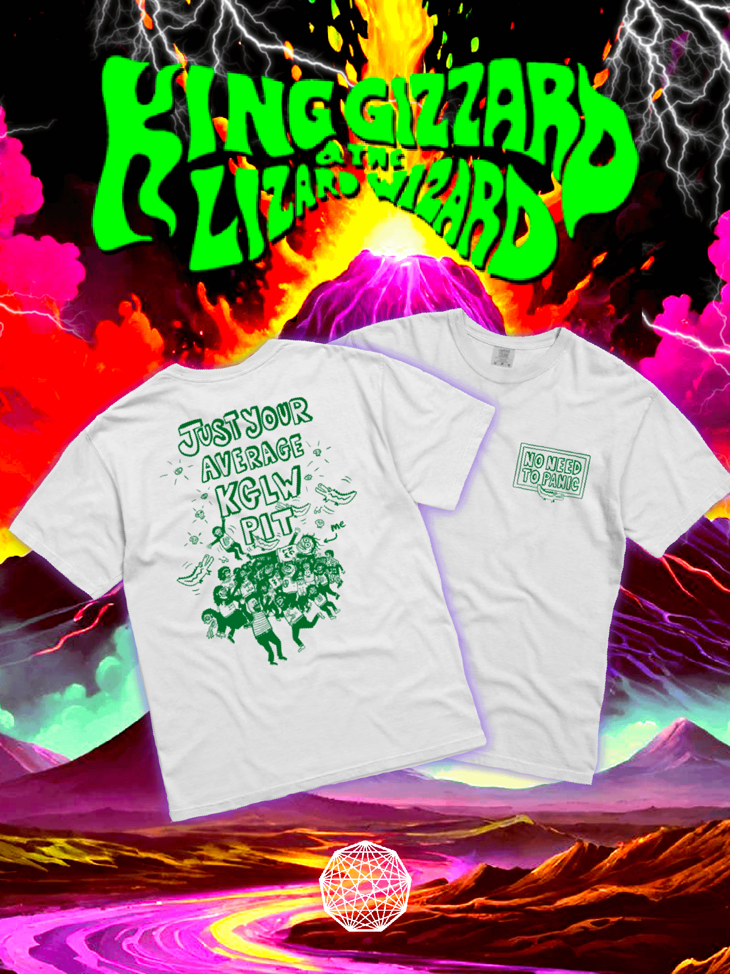 JUST YOUR AVERAGE KGLW PIT T-SHIRT product image (1)