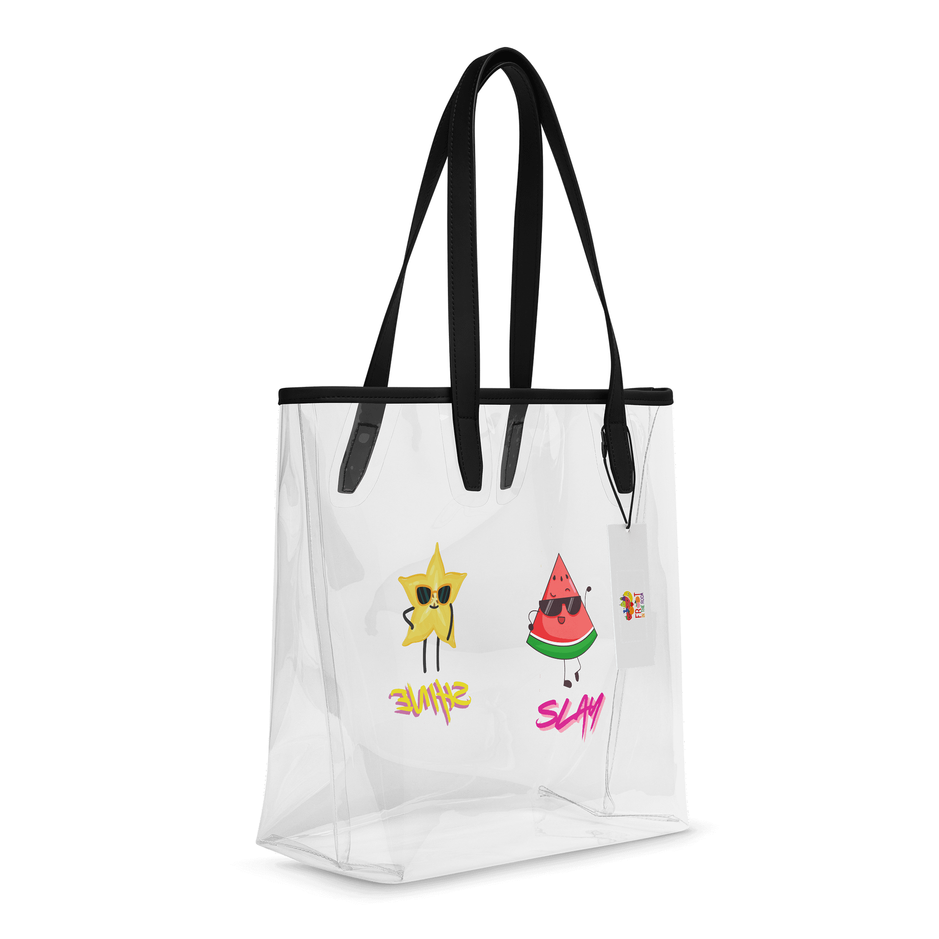 Slay and Shine Clear Tote Bag product image (4)