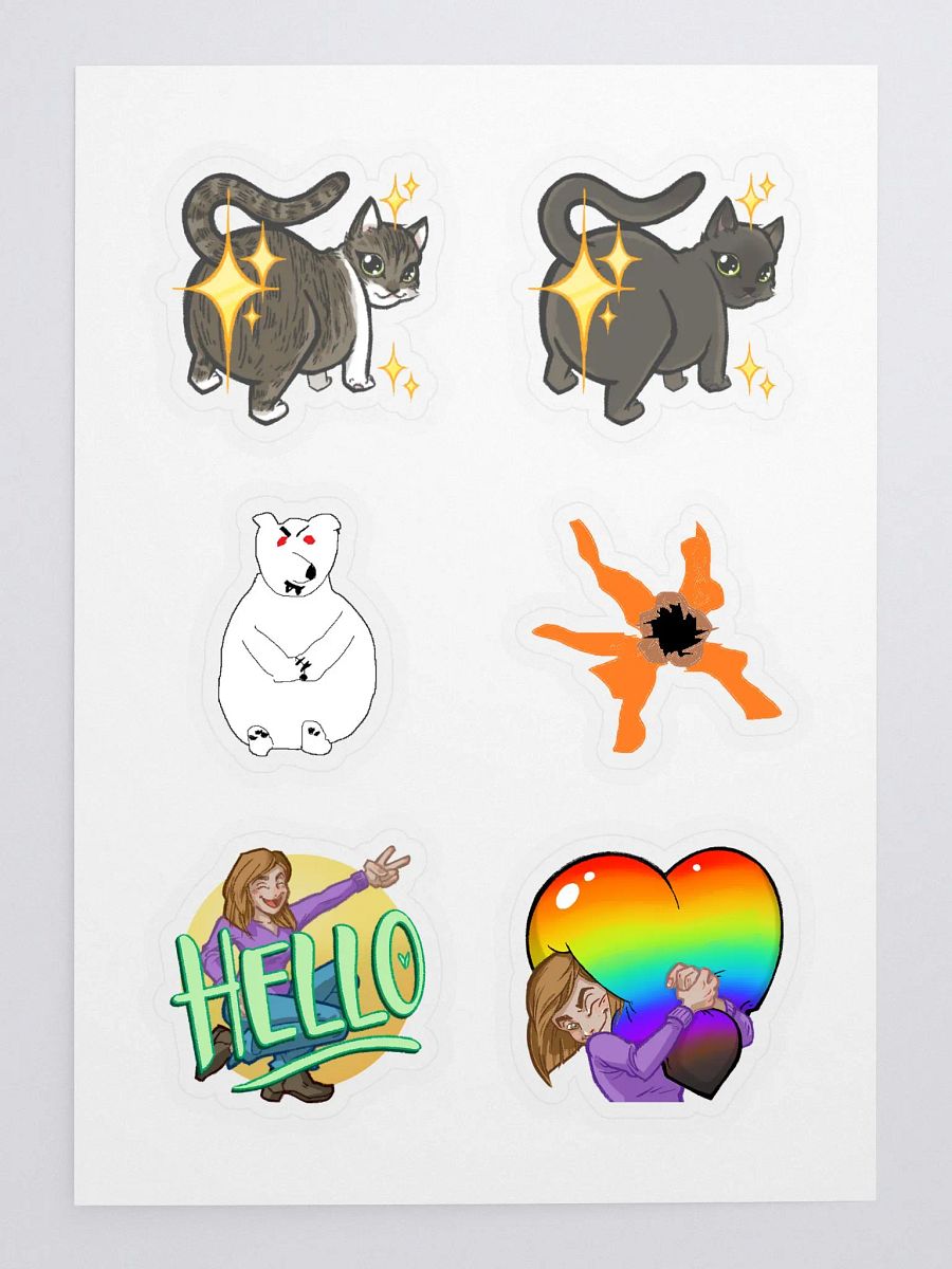 Emote Sticker Sheet product image (3)