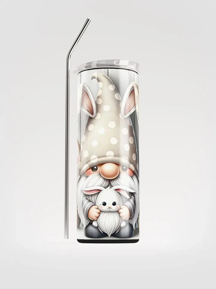 Whimsical Easter Gnome Stainless Steel Tumbler product image (2)