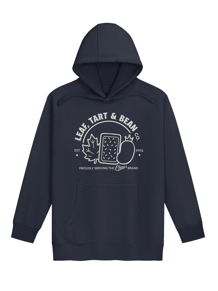Leaf, Tart & Bean Co. Pullover Hoodie (Light Text) product image (6)