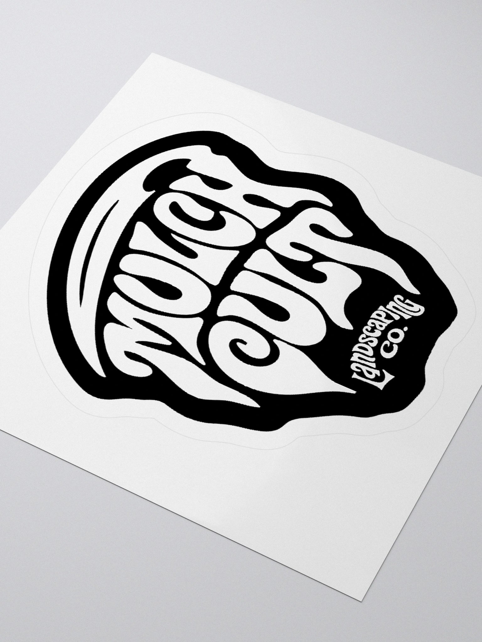 Mulch Cult Landscaping Company Logo Sticker product image (3)