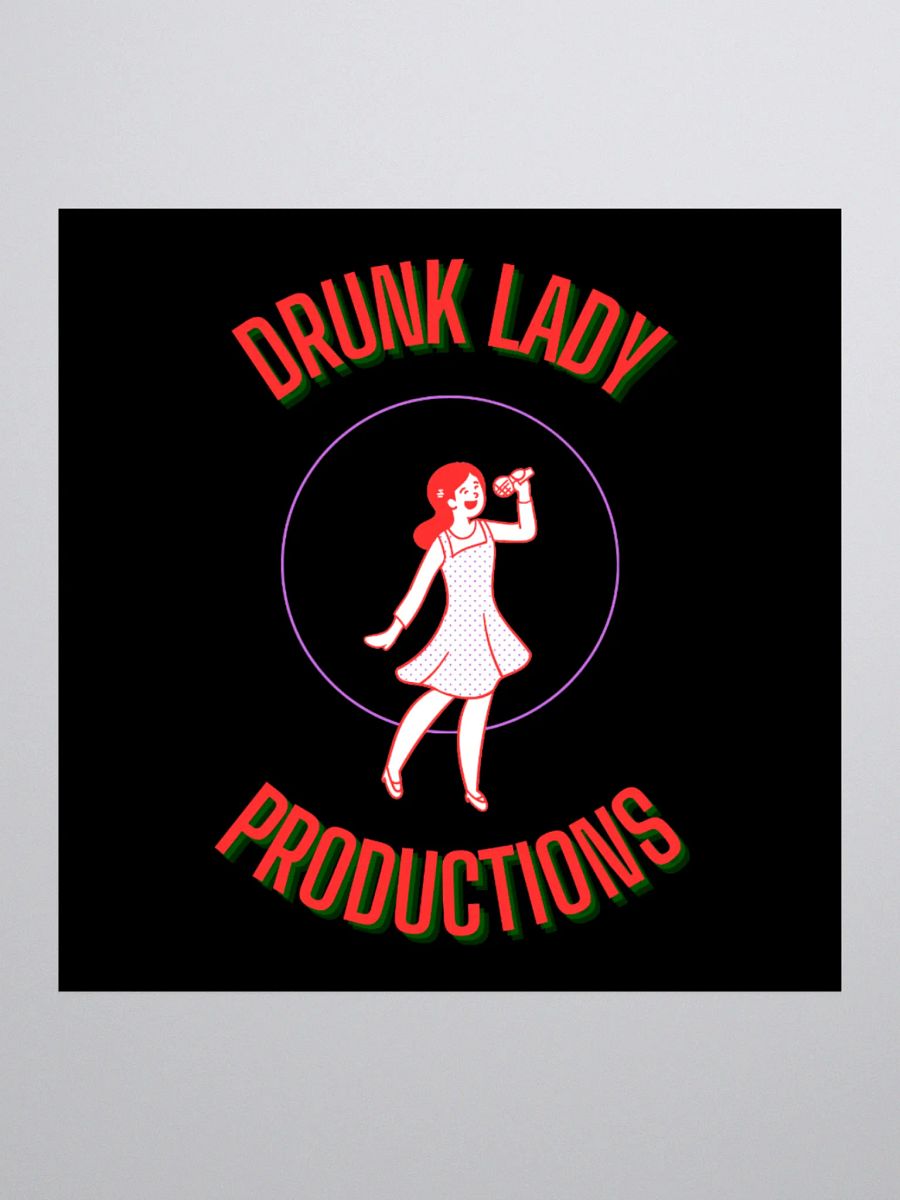 Drunk Lady Sticker product image (1)