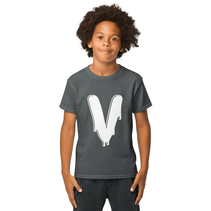 Melting Alphabet | Letter V | Youth Sports Tee product image (17)