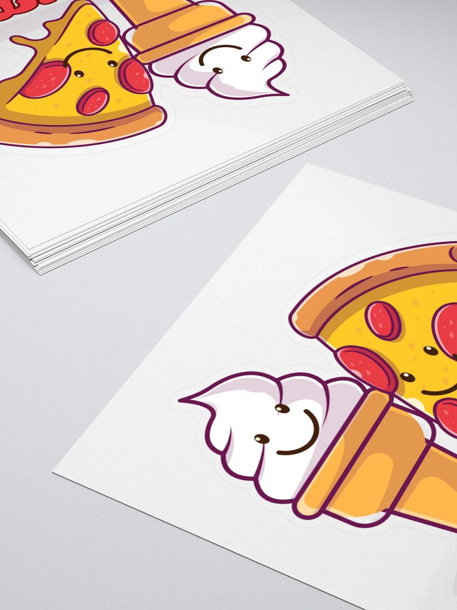 BFFs Pizza and Ice Cream Sticker product image (4)