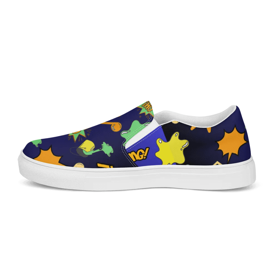 Pop-Art Explosion Slip-On Canvas Shoes product image (8)