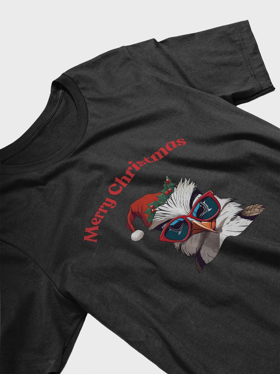 Festive Kookaburra Merry Christmas T-Shirt - Red product image (3)