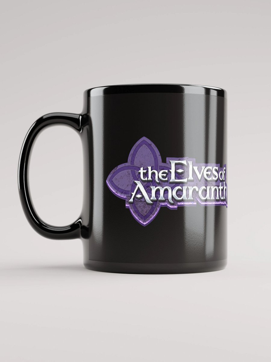 "The Elves of Amaranth" Black Mug product image (6)