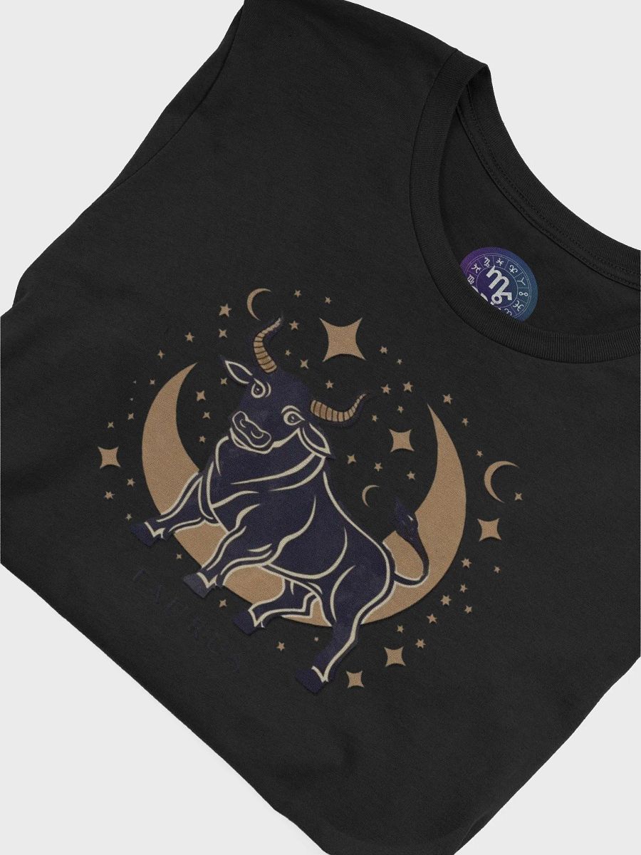 Zodiac Taurus T-Shirt - Unisex, Supersoft Cotton, Celestial Bull Design product image (7)
