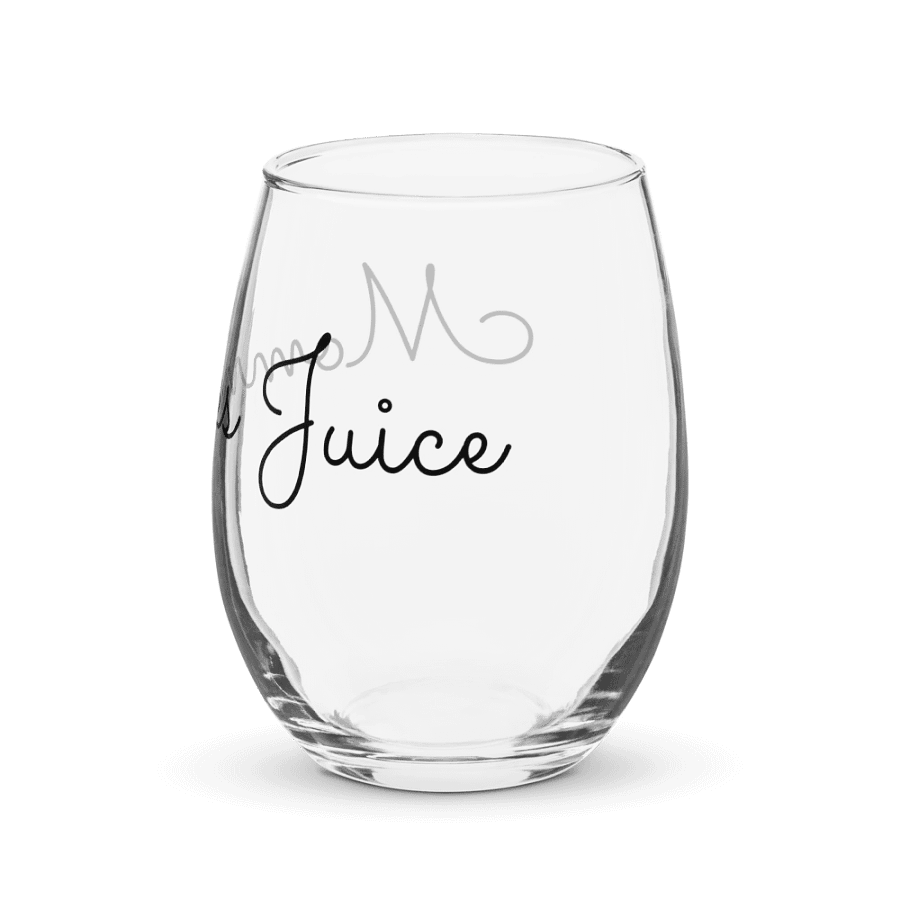 Mommies Juice Wine Glass product image (5)