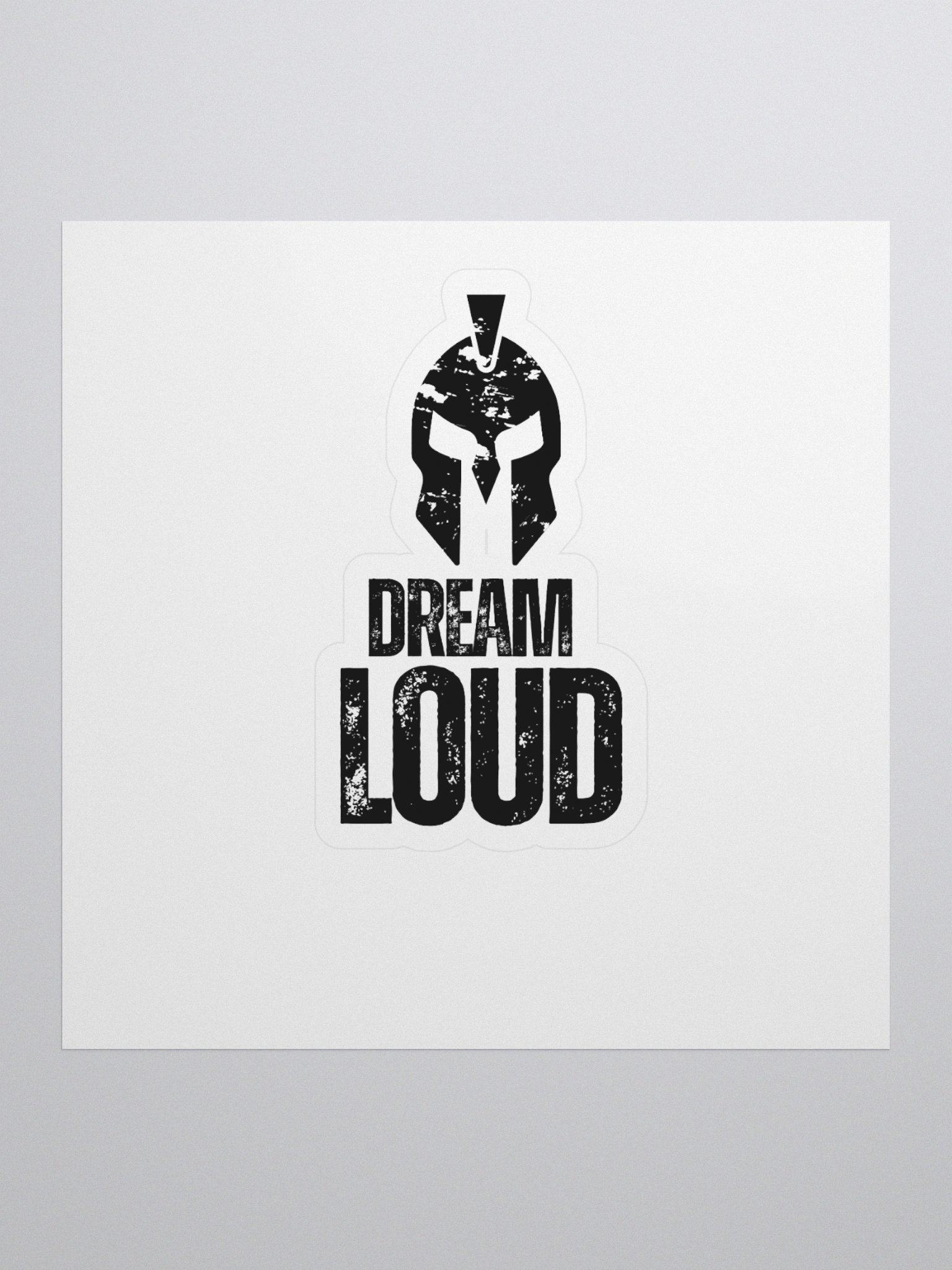 Dream Loud - Helmet - Sticker product image (1)