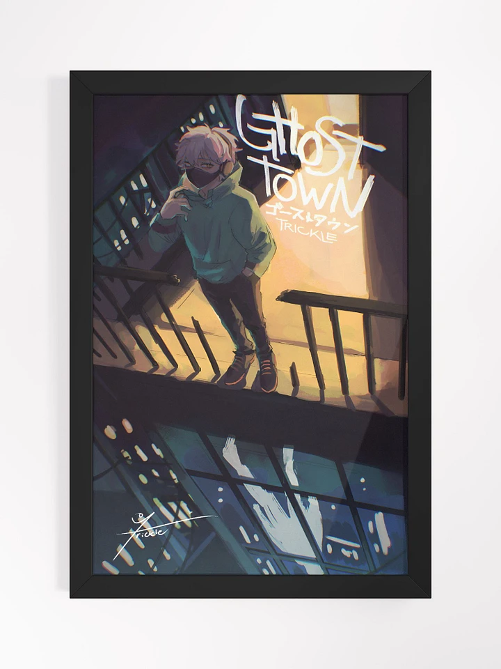 Signed + Framed Ghost Town Poster product image (1)