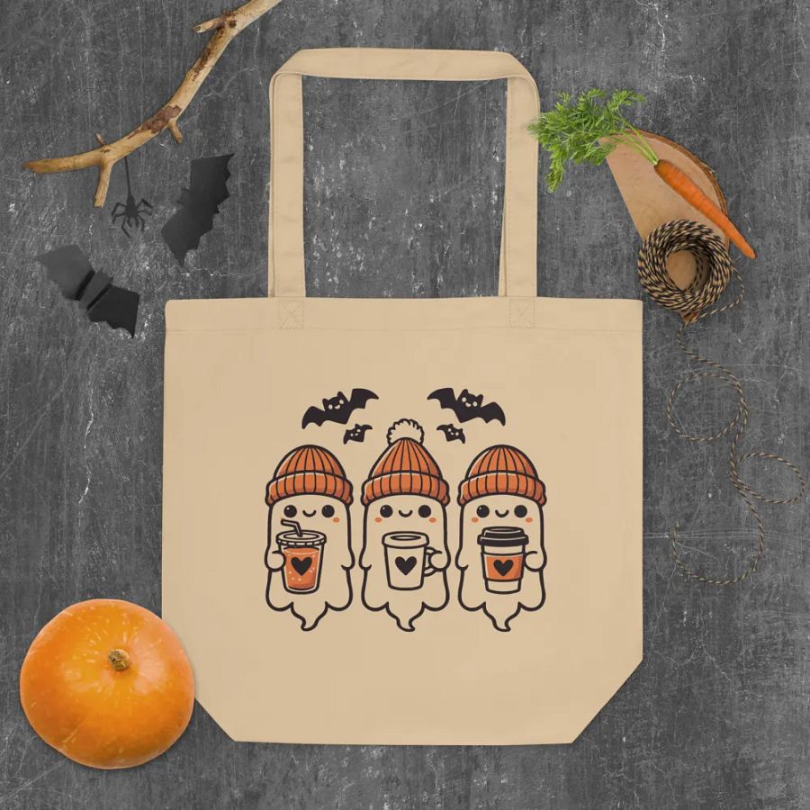 Heartfelt Halloween Lantern Tote product image (5)