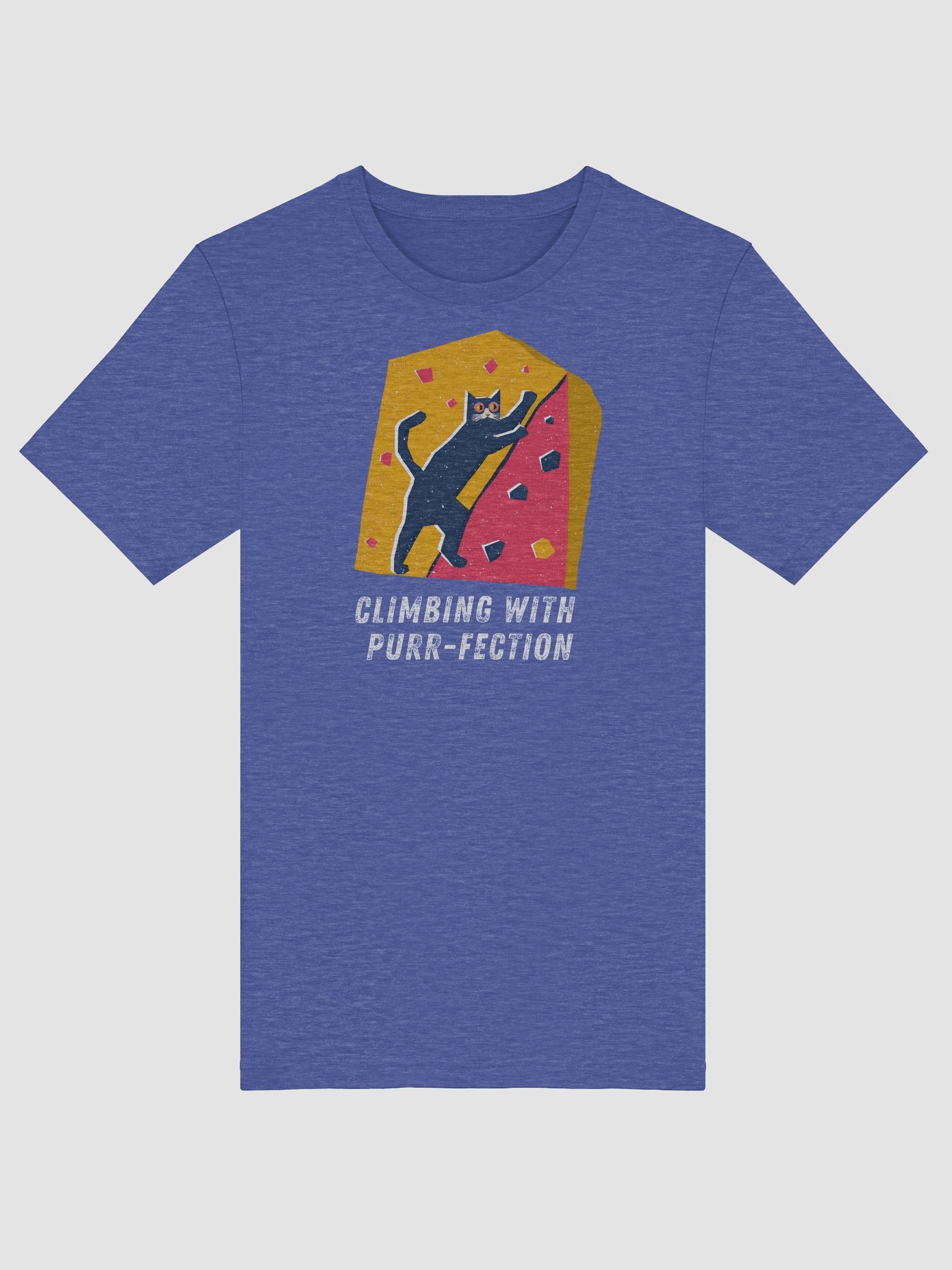 Climbing Purr-Fection - Climbing T-Shirt product image (53)