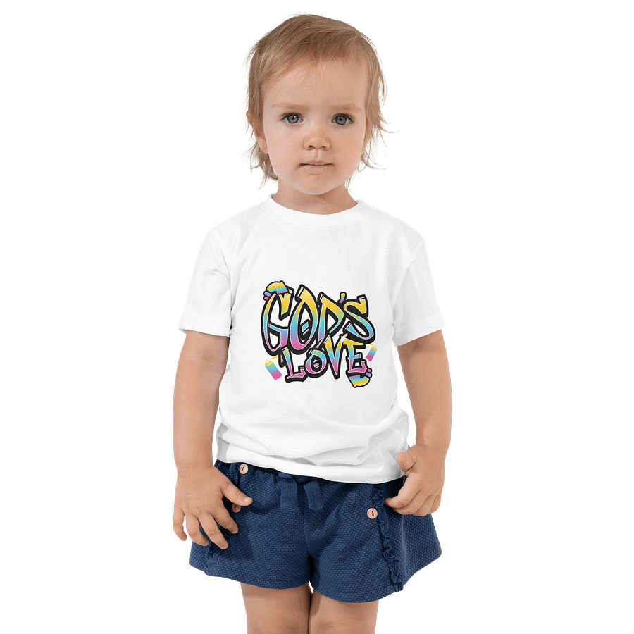 God's Love Graffiti Toddler Tee product image (1)