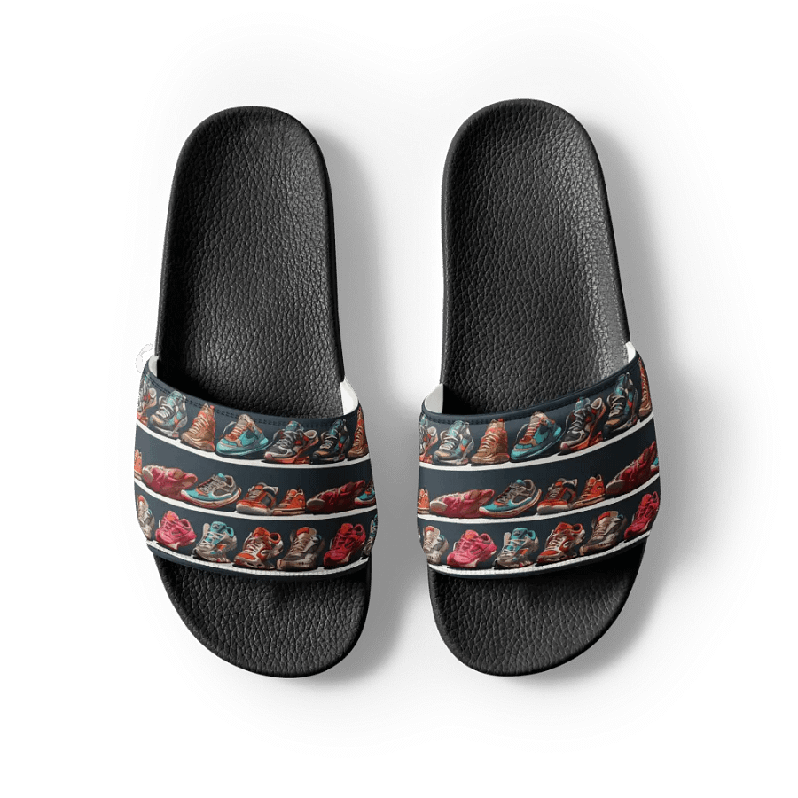 Sneakers Pattern All Over Print Slides product image (7)