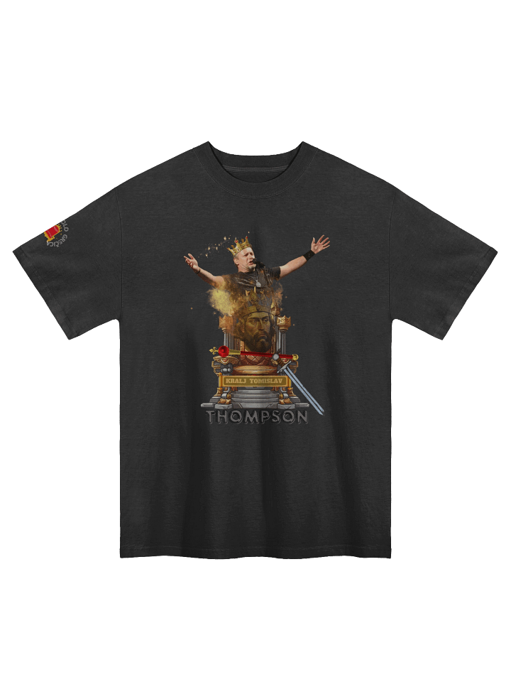 Royal Heritage Checkered Shield T-Shirt Thompson King Tomislav product image (1)