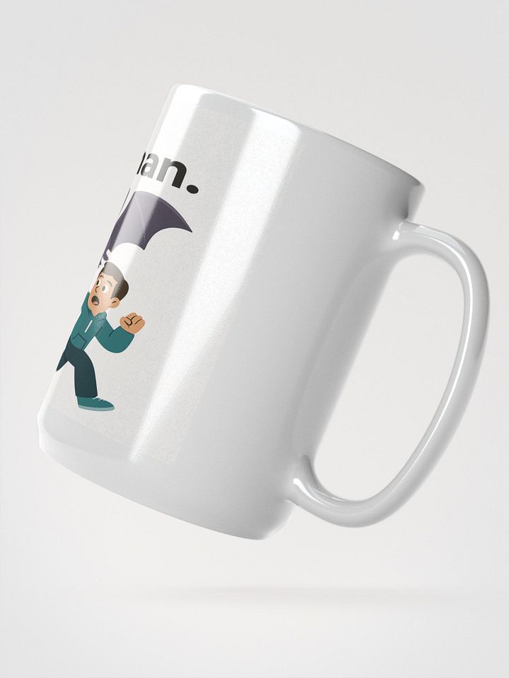 Bat Mania White Glossy Mug product image (2)