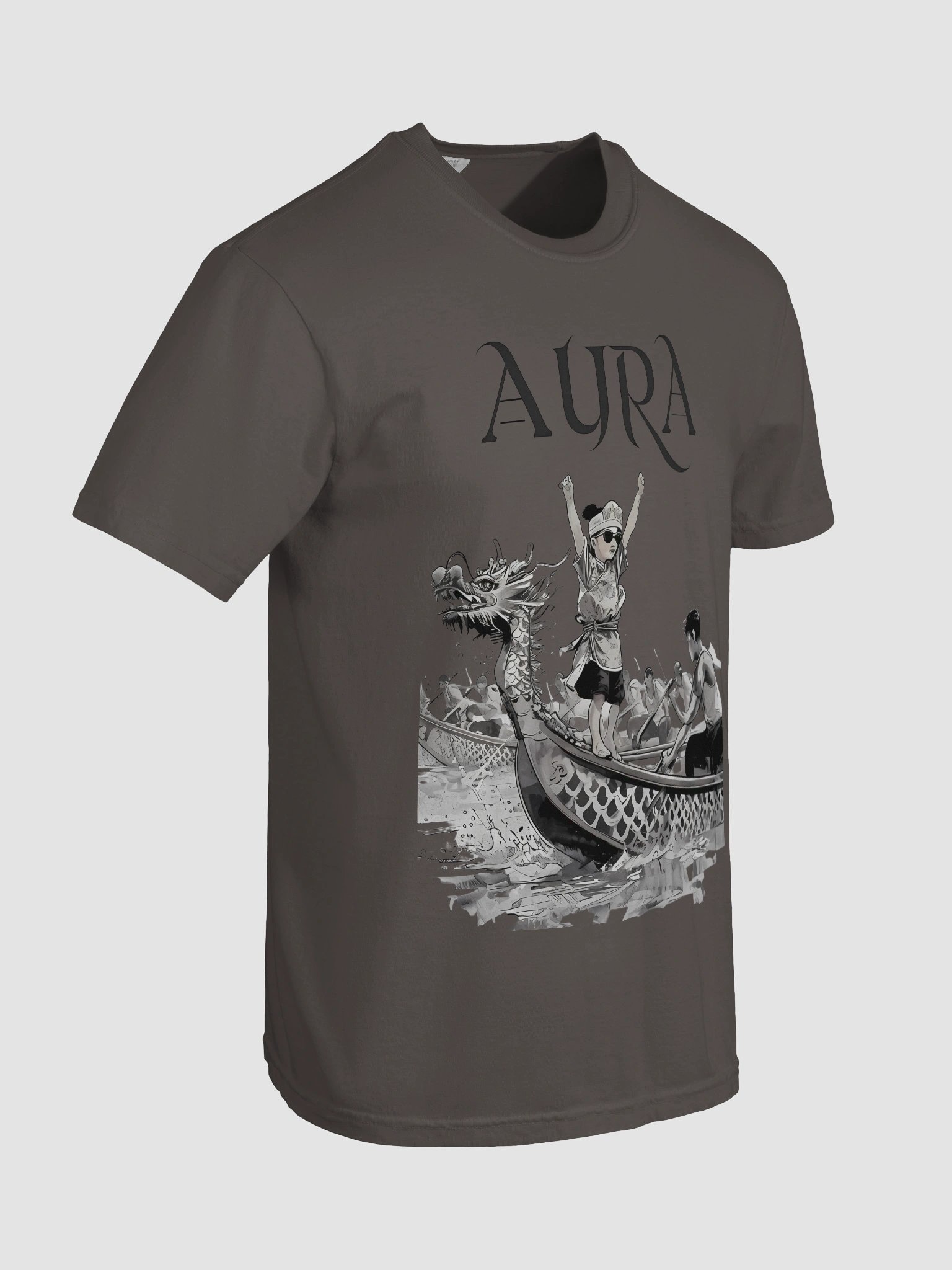Mystical Dragon Boat Race | Aura Art Print product image (42)