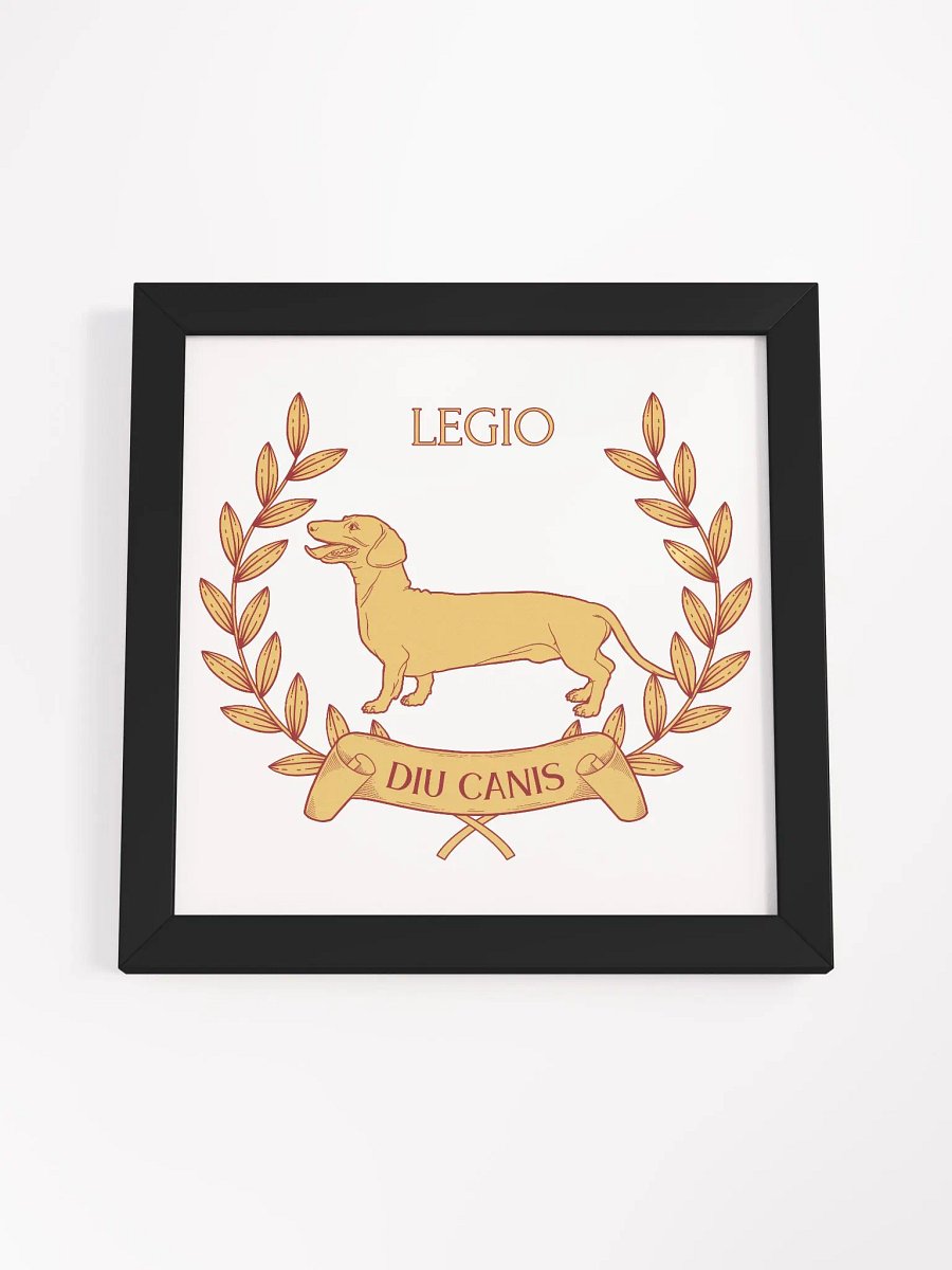 Legion Of The Long Dog - Framed Print (White Background) product image (19)