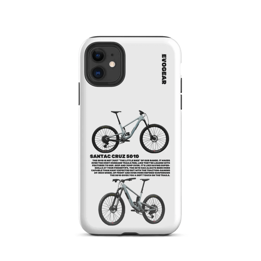 White 5010 Gloss Light Blue iPhone Case product image (2)