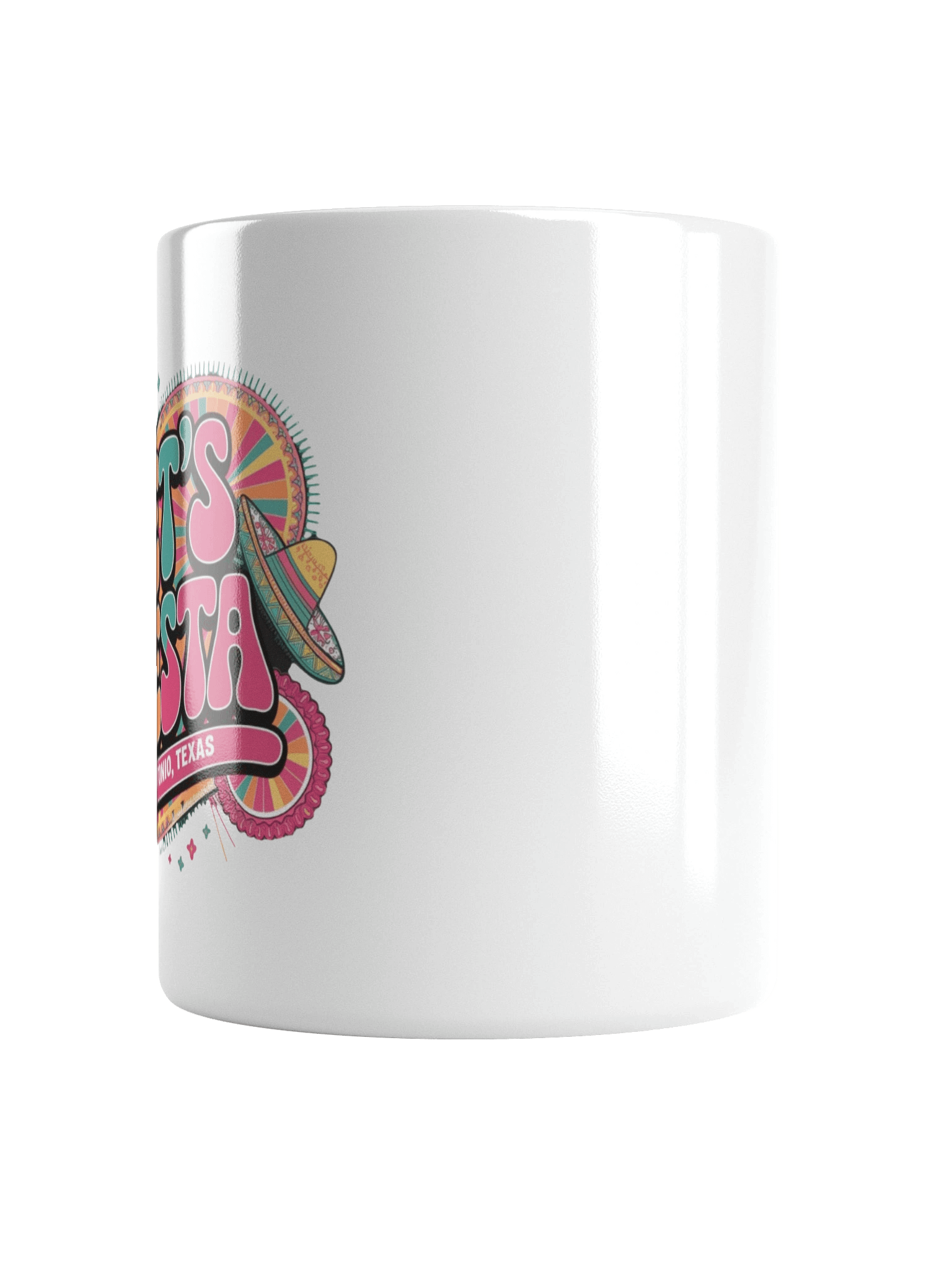 Fiesta Fun White Glossy Mug product image (3)