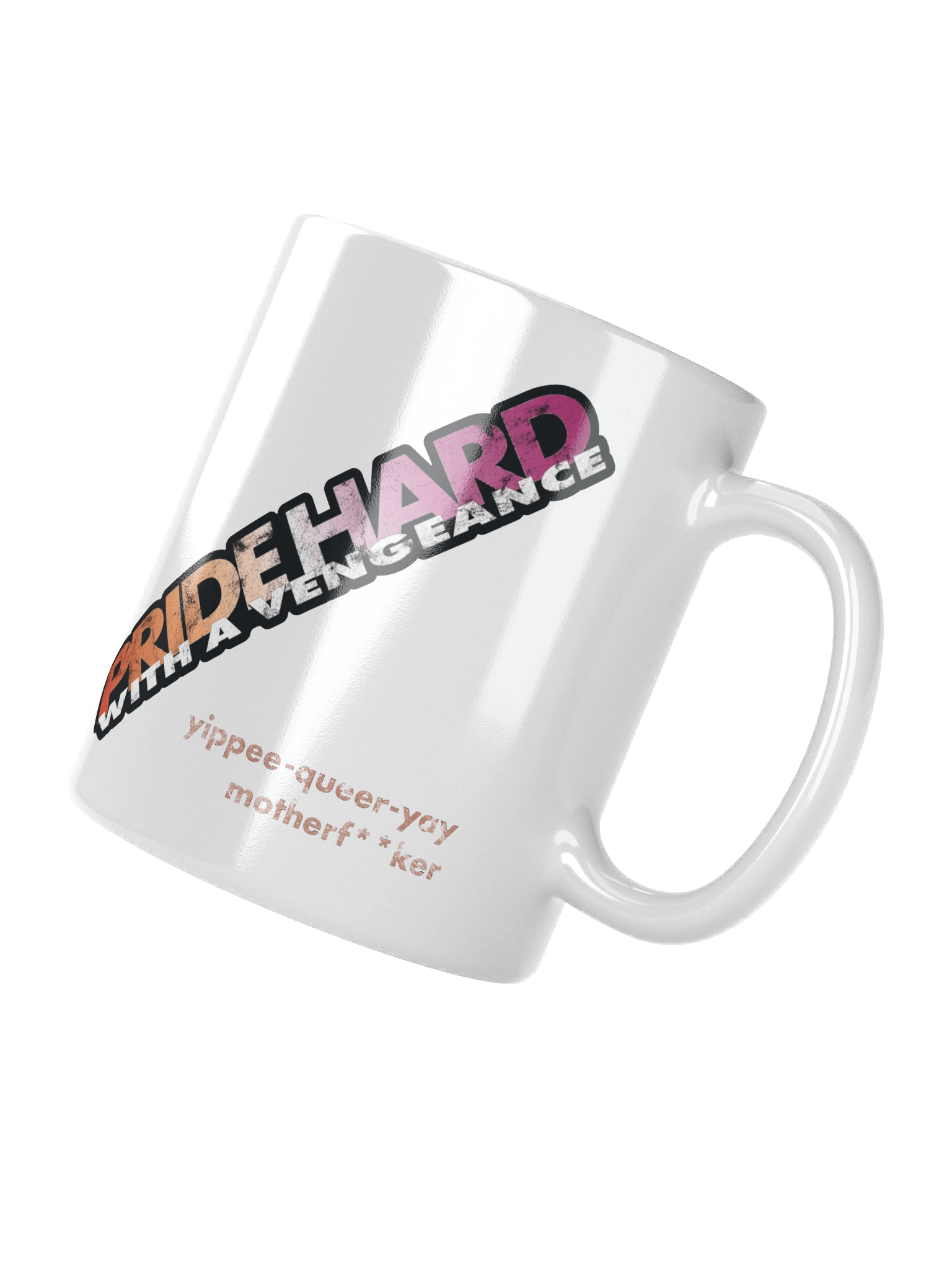 Lesbian "Pride Hard" Mug product image (3)