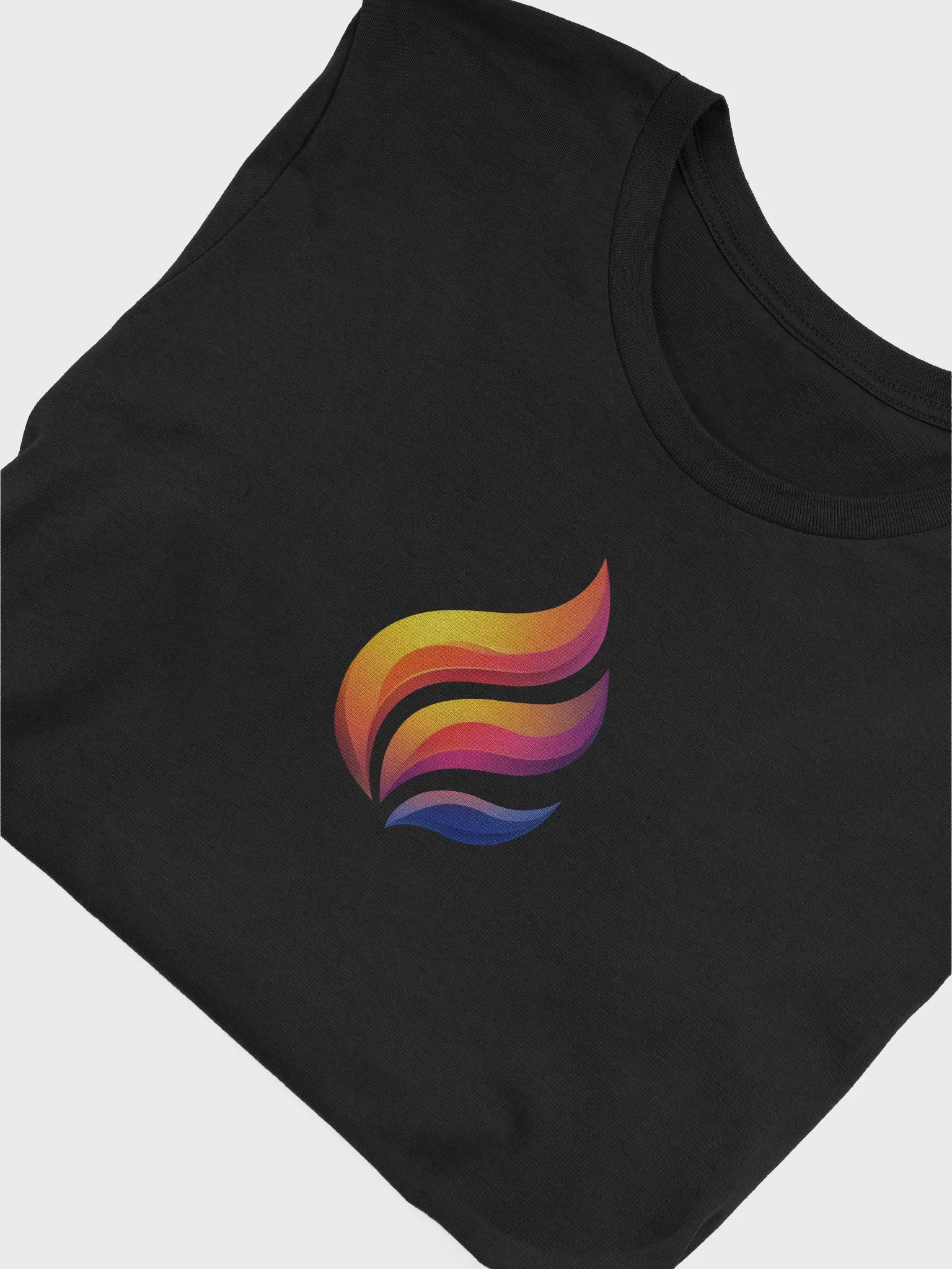 Flame Supersoft T-Shirt Black product image (5)