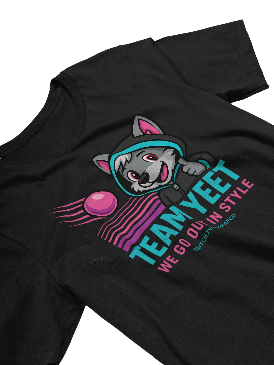 "TEAM YEET" TEE – Official Stream Mascot Edition product image (3)