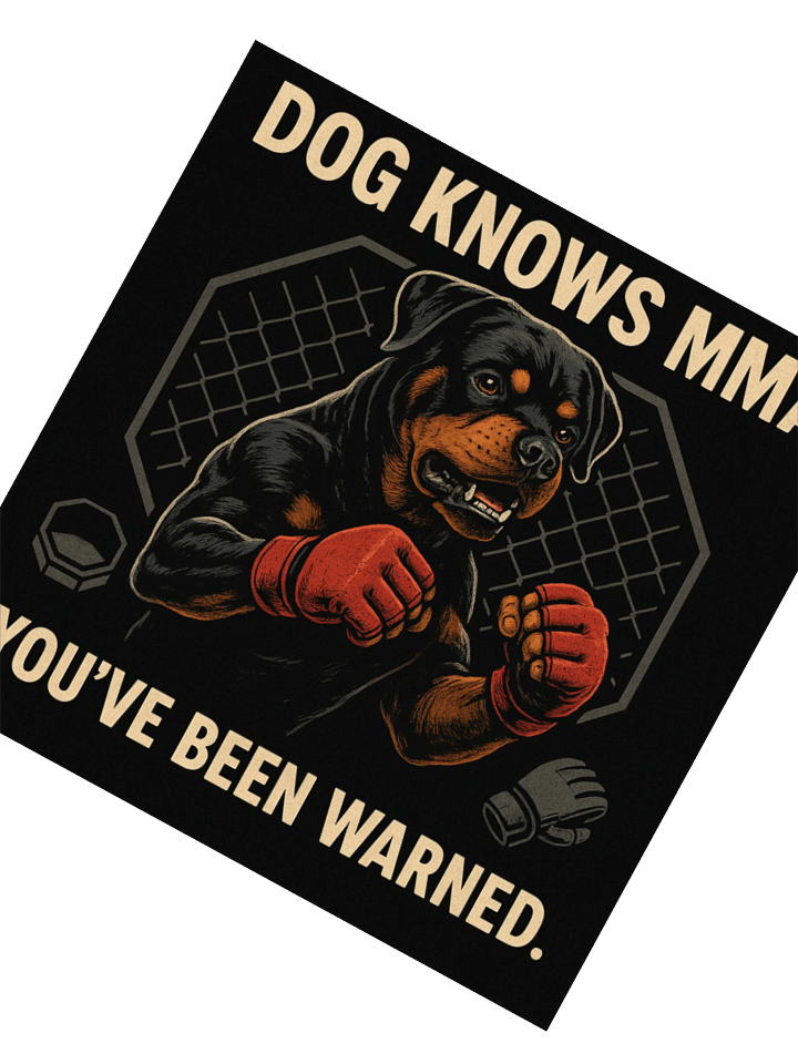 MMA Rottweiler Sticker product image (5)