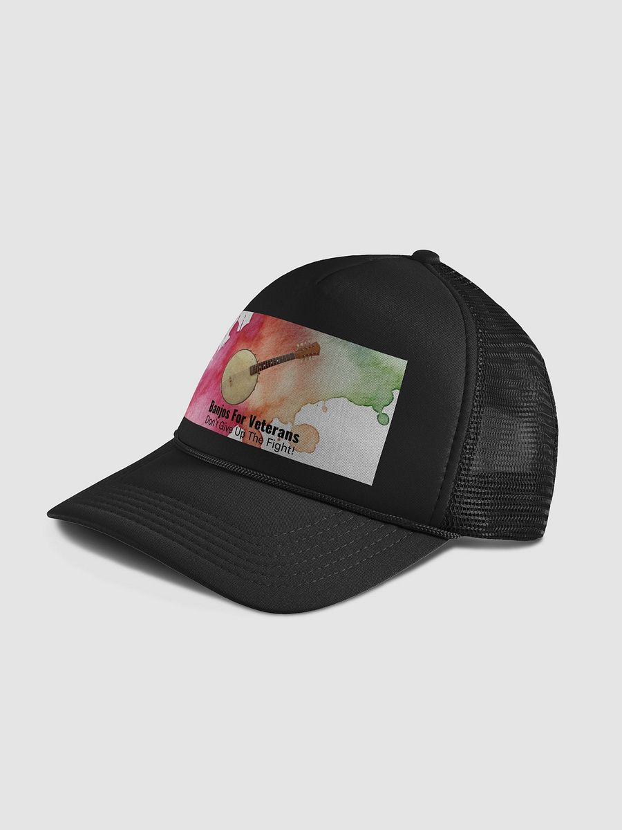 Banjos For Veterans (B4V) Valucap Foam Trucker Hat (VC700)-1 product image (16)