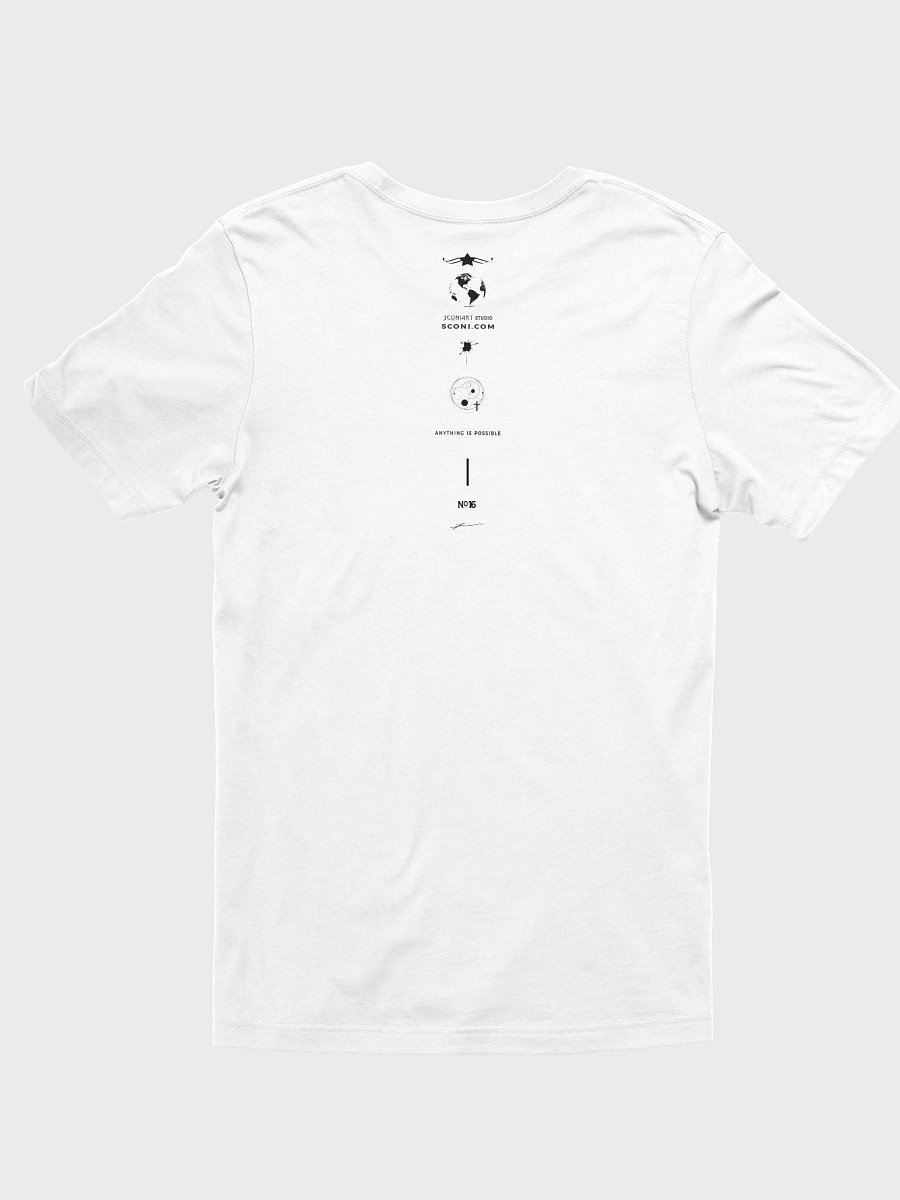 sconiArt b&w design, 'usa'. - unisex T-Shirt. product image (2)