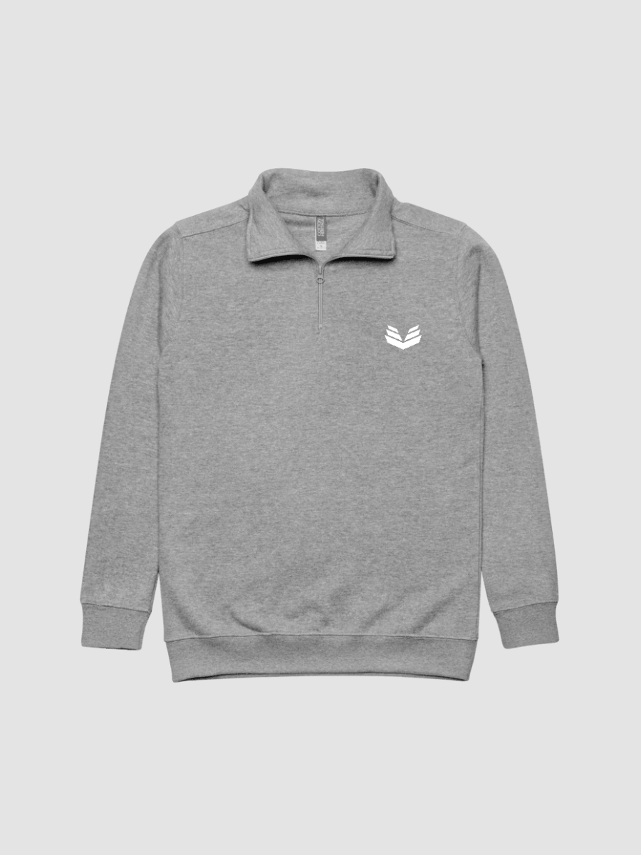 1/4 Zip Fleece Pullover - Carbon Gray product image (4)