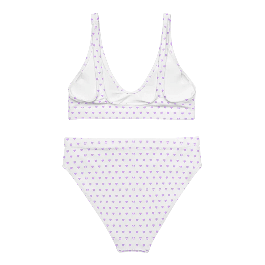 Pastel Heart Seamless Pattern High Waisted Bikini - V11 product image (5)