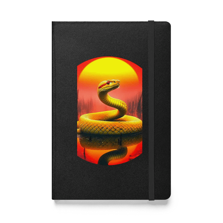 Sunset Serpent Hardcover Notebook product image (1)