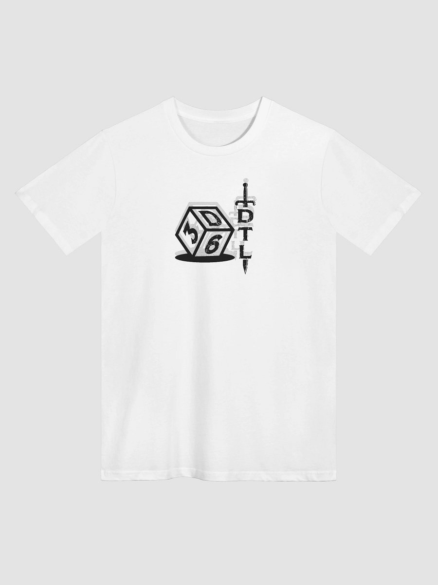 3d6 DTL Vertical Logo on Light Unisex Premium T-Shirt product image (1)