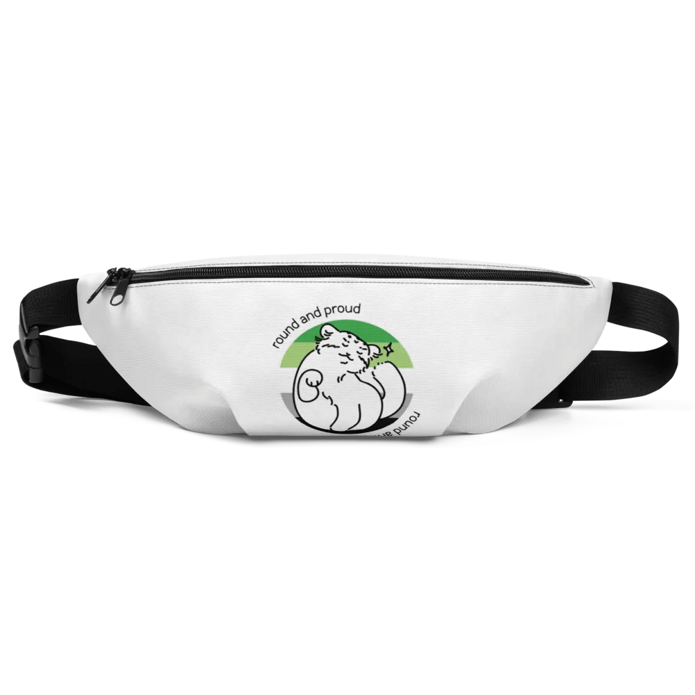 Round and Proud Manul Aromantic Version - Fanny Pack product image (7)