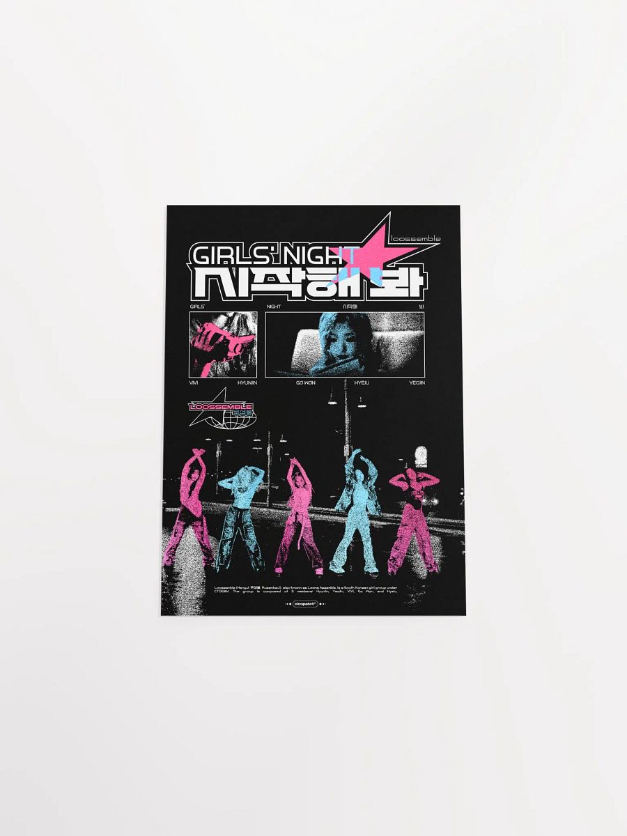 LOOSSEMBLE Girls' Night Print product image (4)