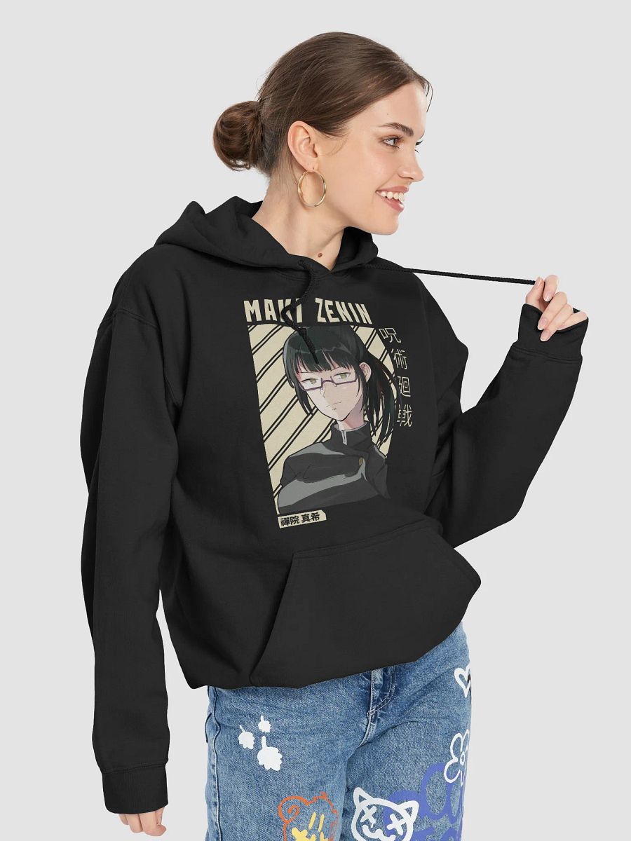 Jujutsu Kaisen Maki Zenin Confident Elegance Sweatshirt – Gildan Midweight product image (4)