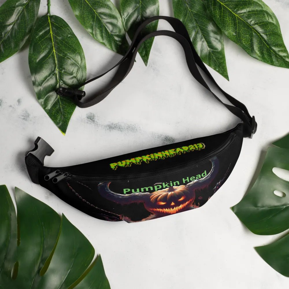 Ethereal Pumpkin Head All-Over Print Fanny Pack product image (7)