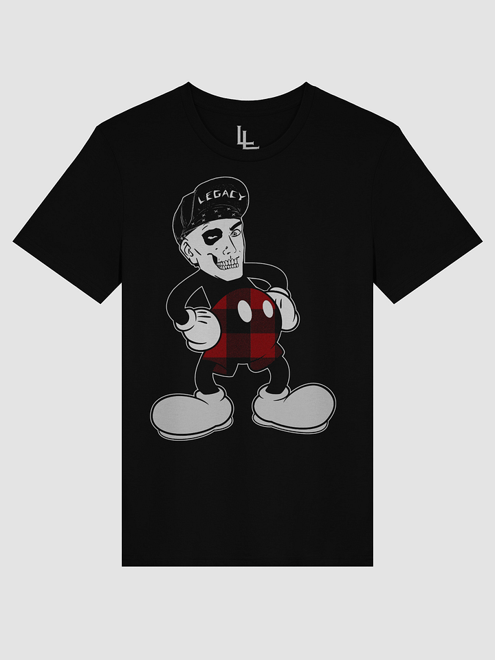 Lucky Buffalo Plaid Tee | Black product image (1)