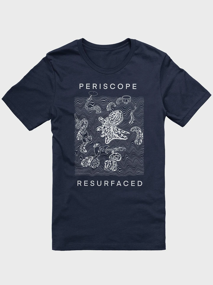 Periscope Resurfaced White Print Tee (12 Color Options!) product image (12)