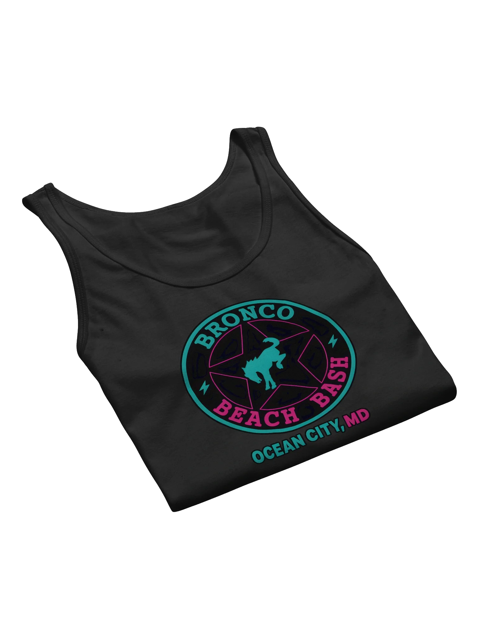 2025 Bronco Beach Bash Ocean City / Destination Bigfoot Bronco Collab | Full Send Bella+Canvas Jersey Tank (Multiple Colors Available) product image (8)