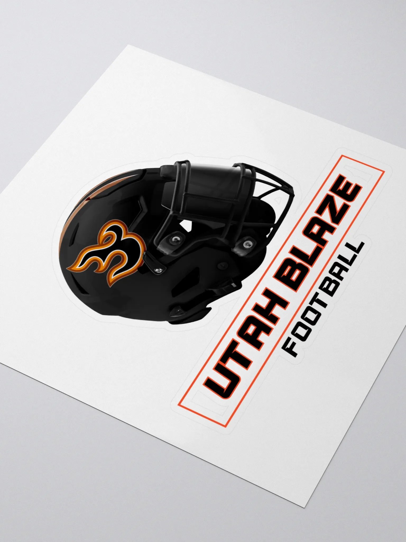 Utah Blaze Stickers product image (3)