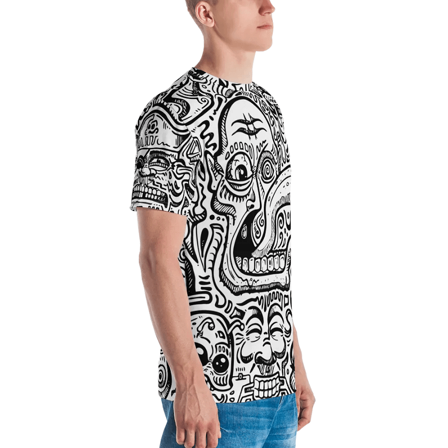 Draw that Sound Premium Wrap-Around Tee product image (5)