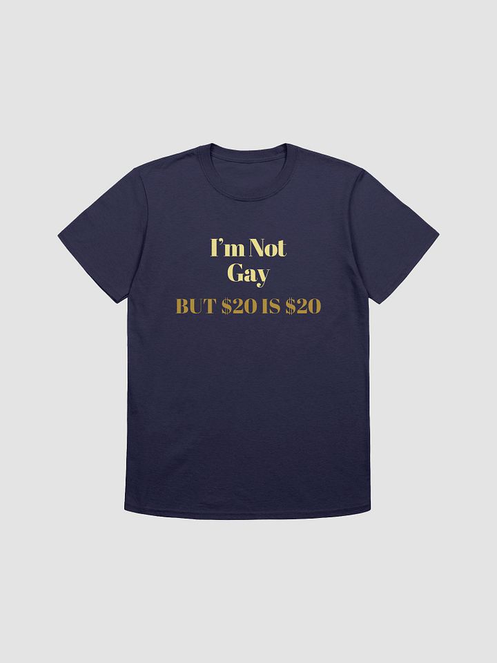 I'm Not Gay But $20 is $20 Unisex T-Shirt V18 product image (1)