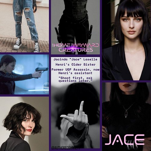 ⭐JACE. THE BIG SISTER⭐

Meet THE HOME FOR WAYWARD CREATURES (Vol 1), my new paranormal space romantasy series about the galax...