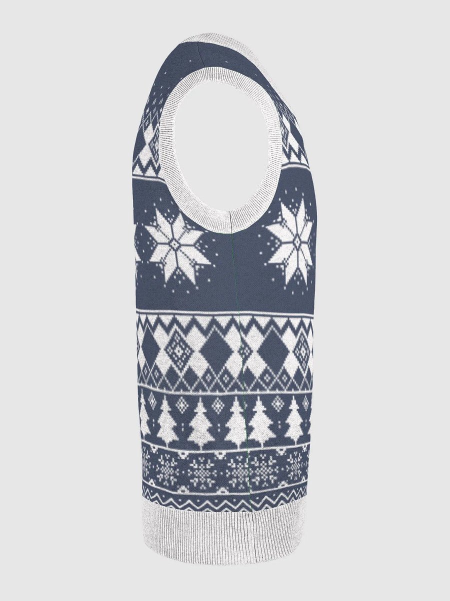 Snowflake Symphony Knitted Vest product image (6)