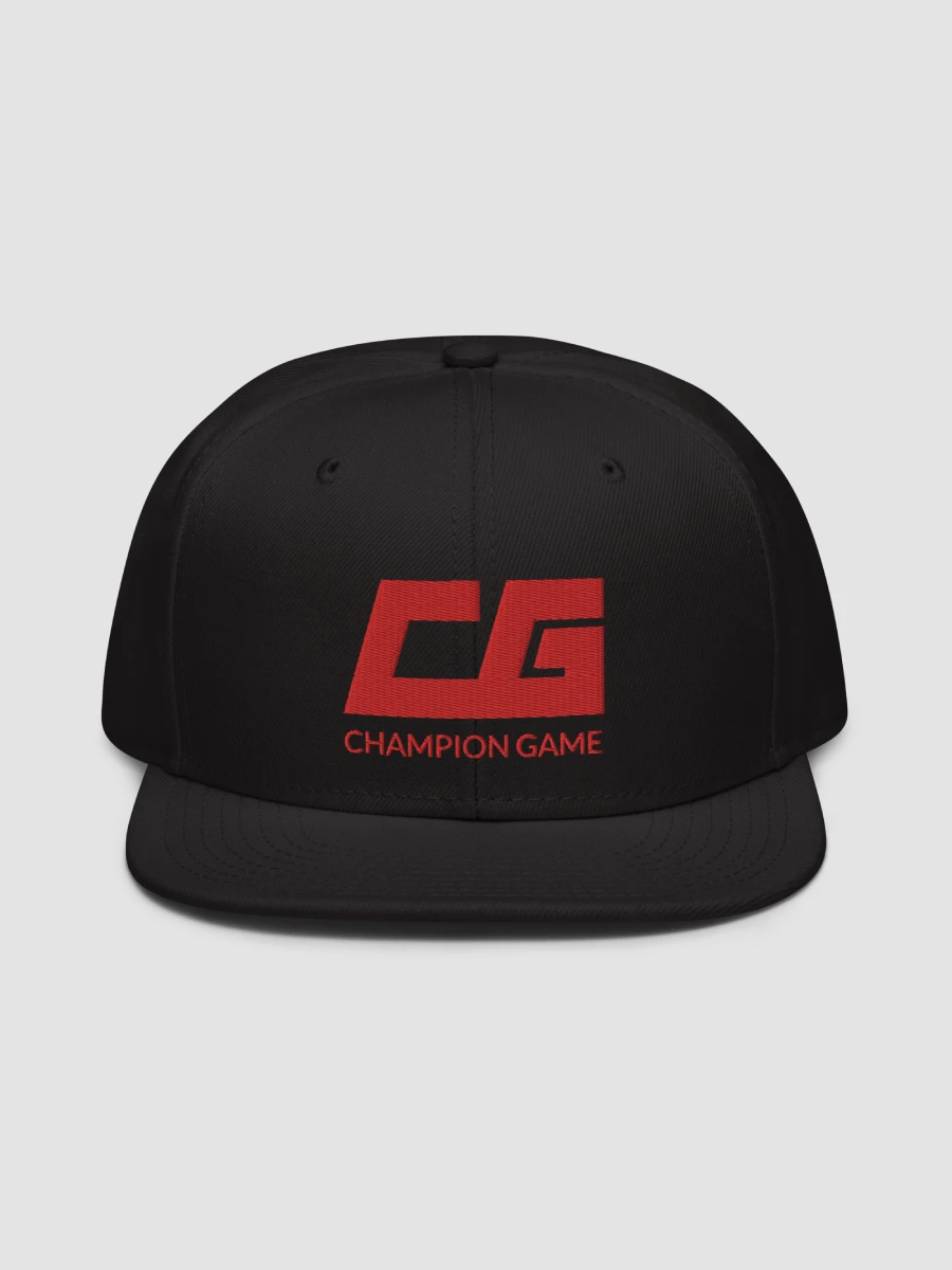 Black Red Champion Game Hat product image (3)
