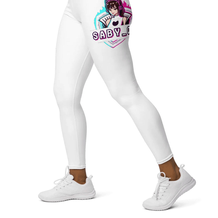 Neon Gamer Cat Ears Yoga Leggings Saby_Qc product image (3)